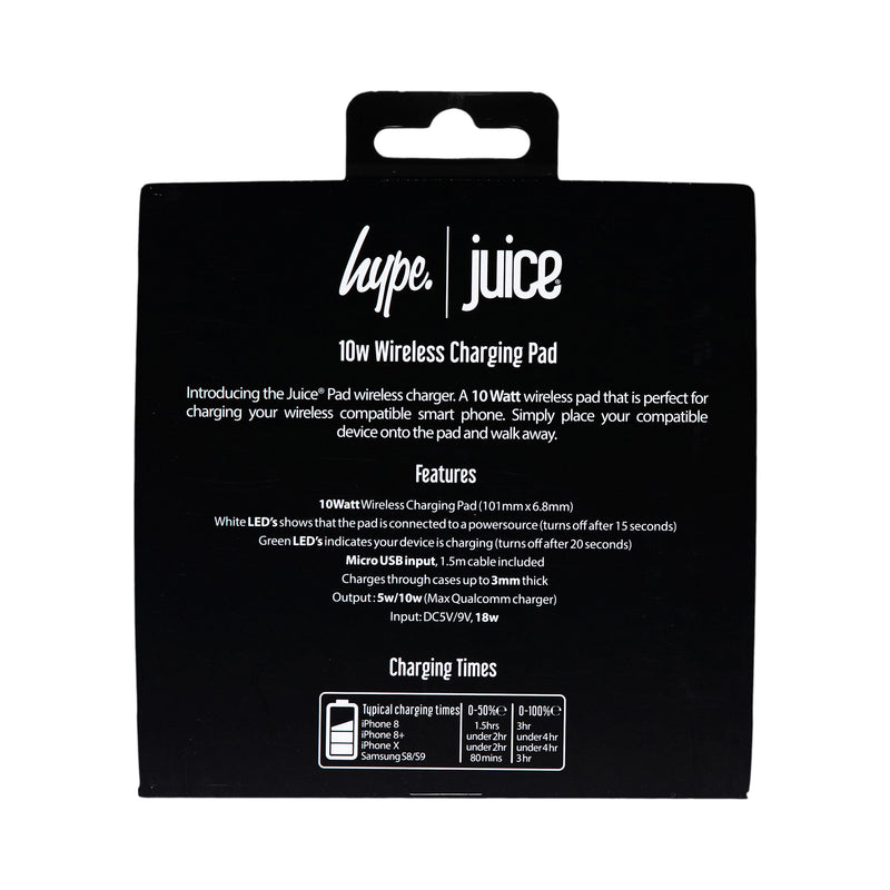 Juice x Hype 10W Wireless Charging Pad – Disco Leopard