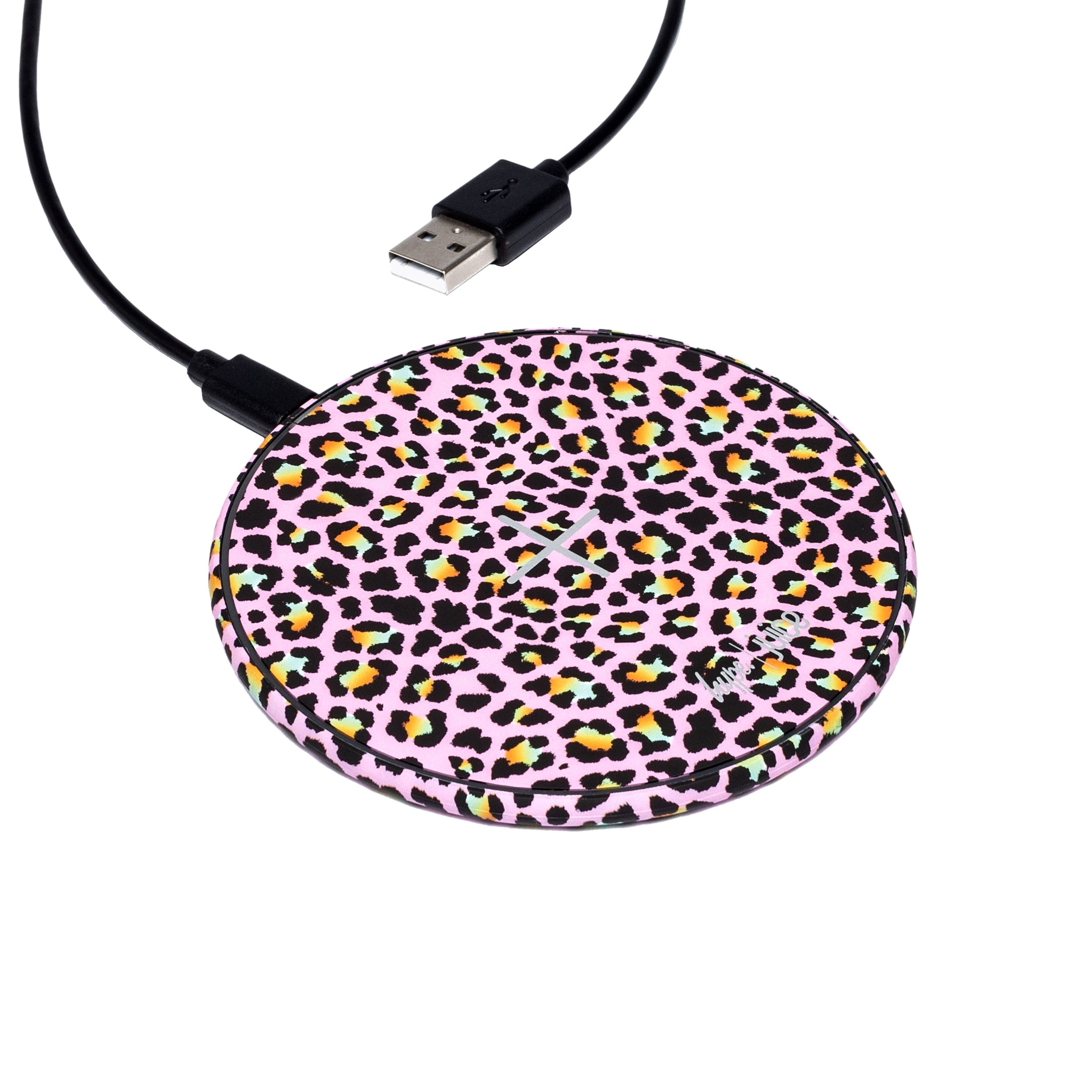 Juice x Hype 10W Wireless Charging Pad – Disco Leopard