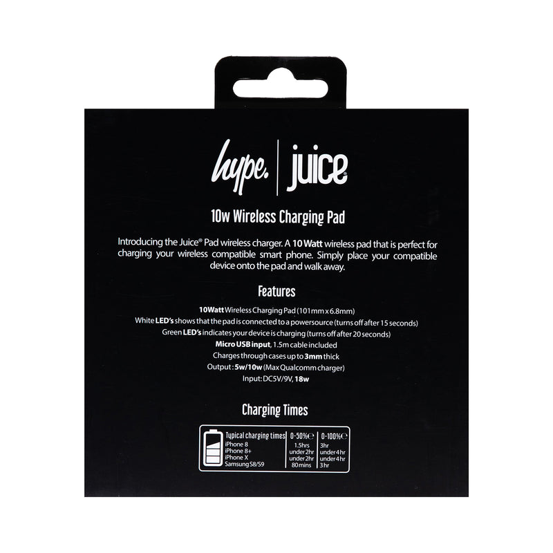 Juice x Hype 10W Wireless Charging Pad – Graffiti